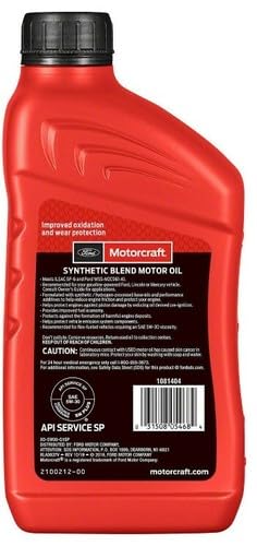 5W30 Synthetic Blend Motor Oil 12 Quarts N244