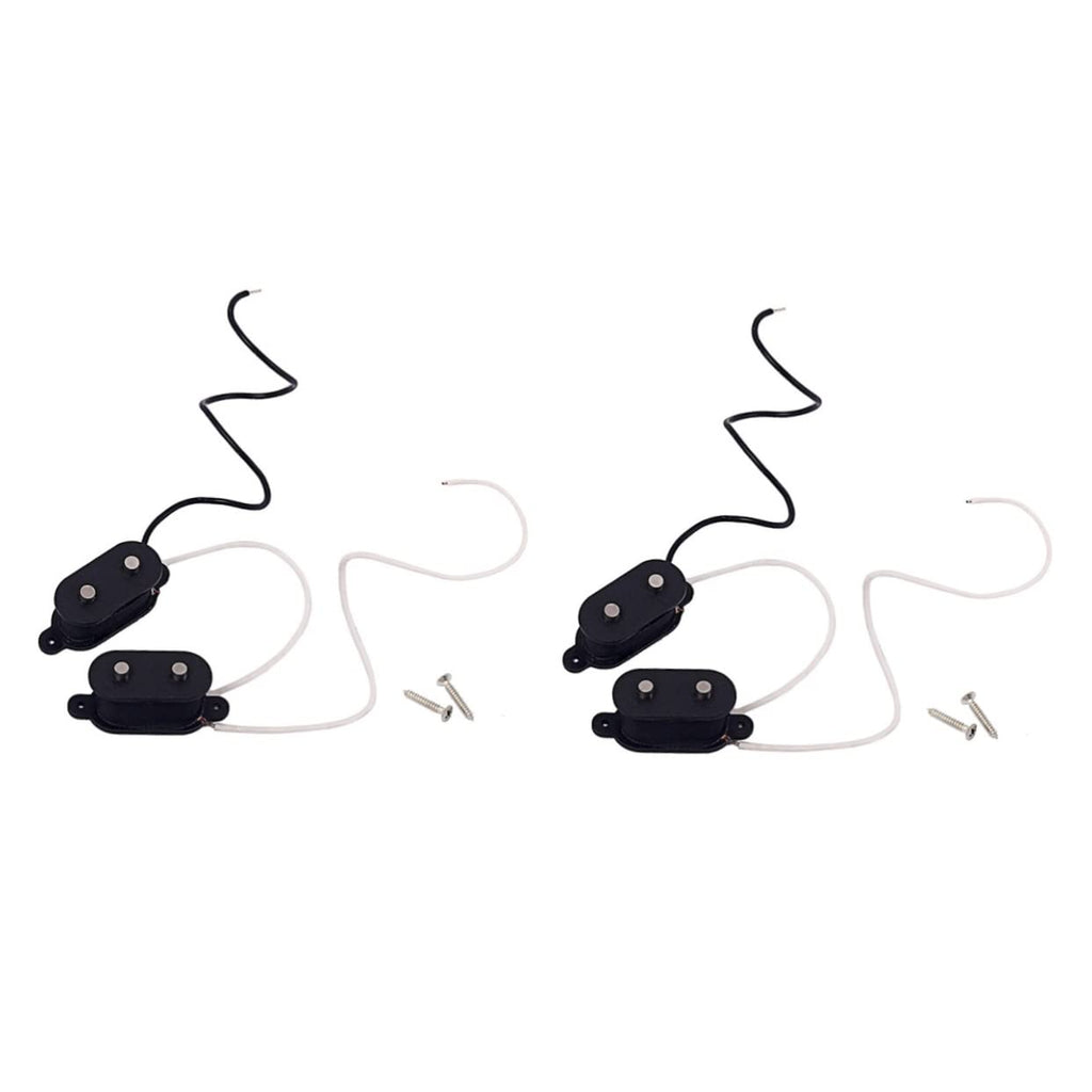 2 Sets Black Electric Bass Guitar Pickup P8741