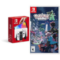 Nintendo Switch OLED Model with White Joy-Con and Game Bundle Y246