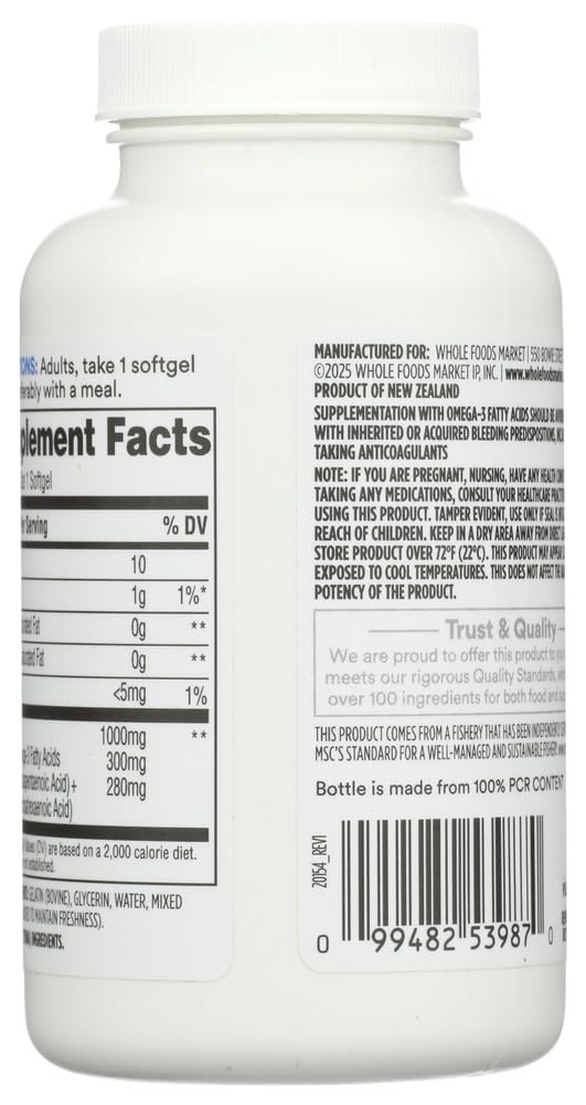 Fish Oil 1000MG 100 CT D14159