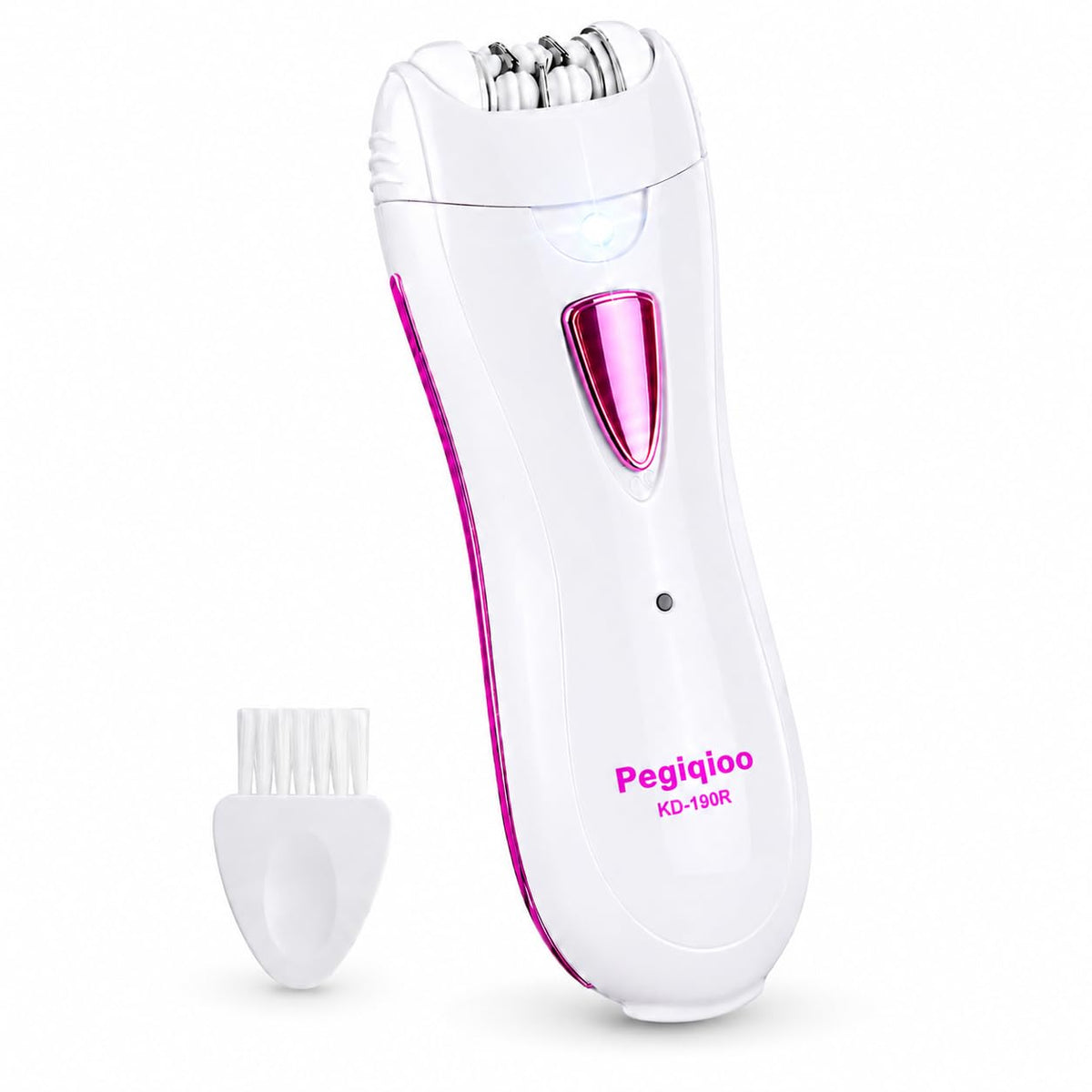 Facial Epilator with LED Light, Portable Rechargeable Body Epilator O5510