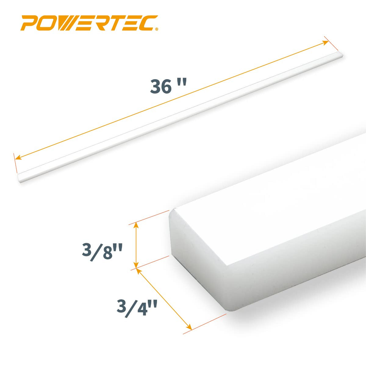 24-Inch Miter Bar for 3/4" x 3/8" Miter Slot T831