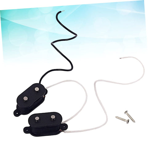 2 Sets Black Electric Bass Guitar Pickup P8741