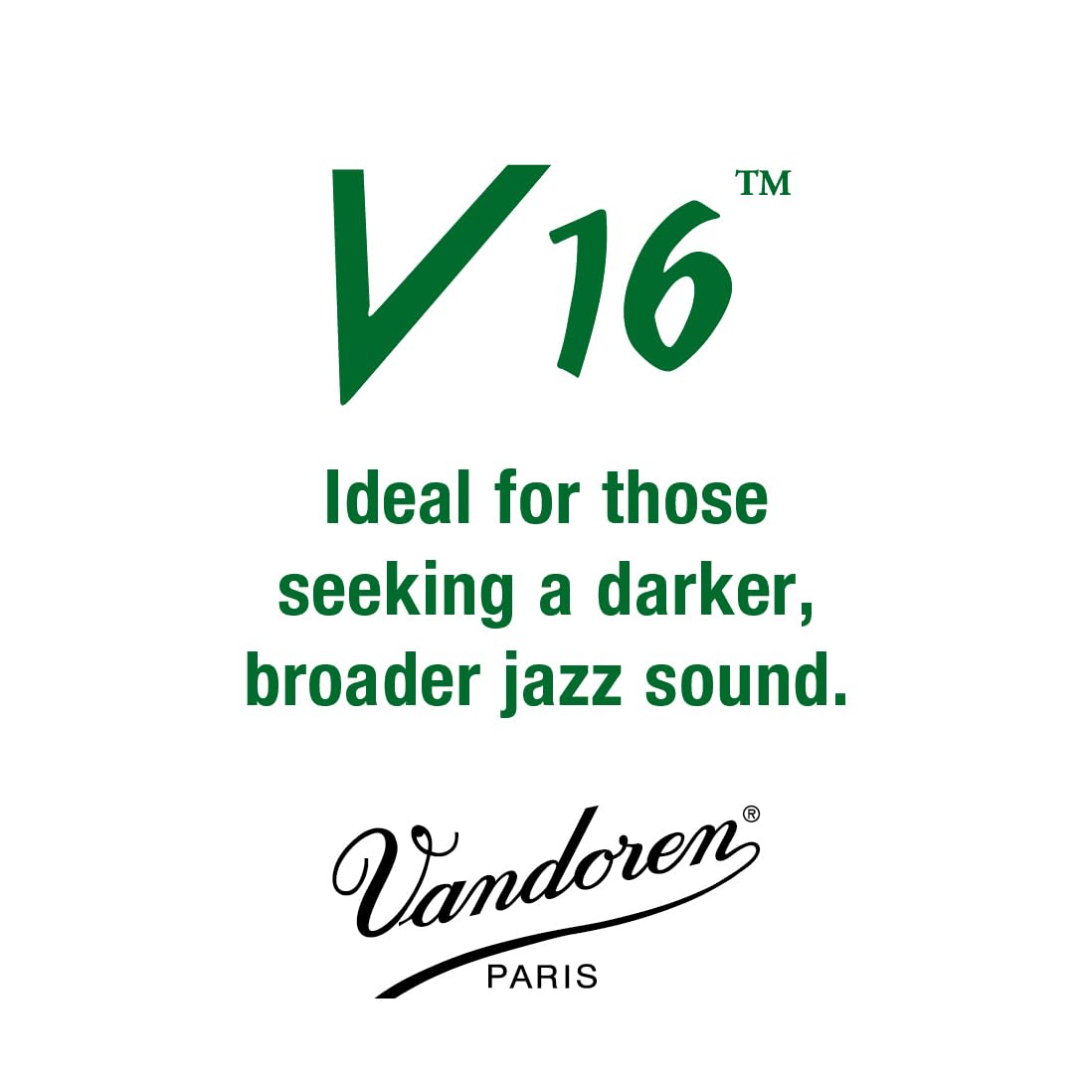 Alto Sax V16 Reeds Strength 2.5 Box of 10 X23269
