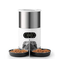 Automatic 4.5 Liters Dry Food Dispenser 2L Water E992302