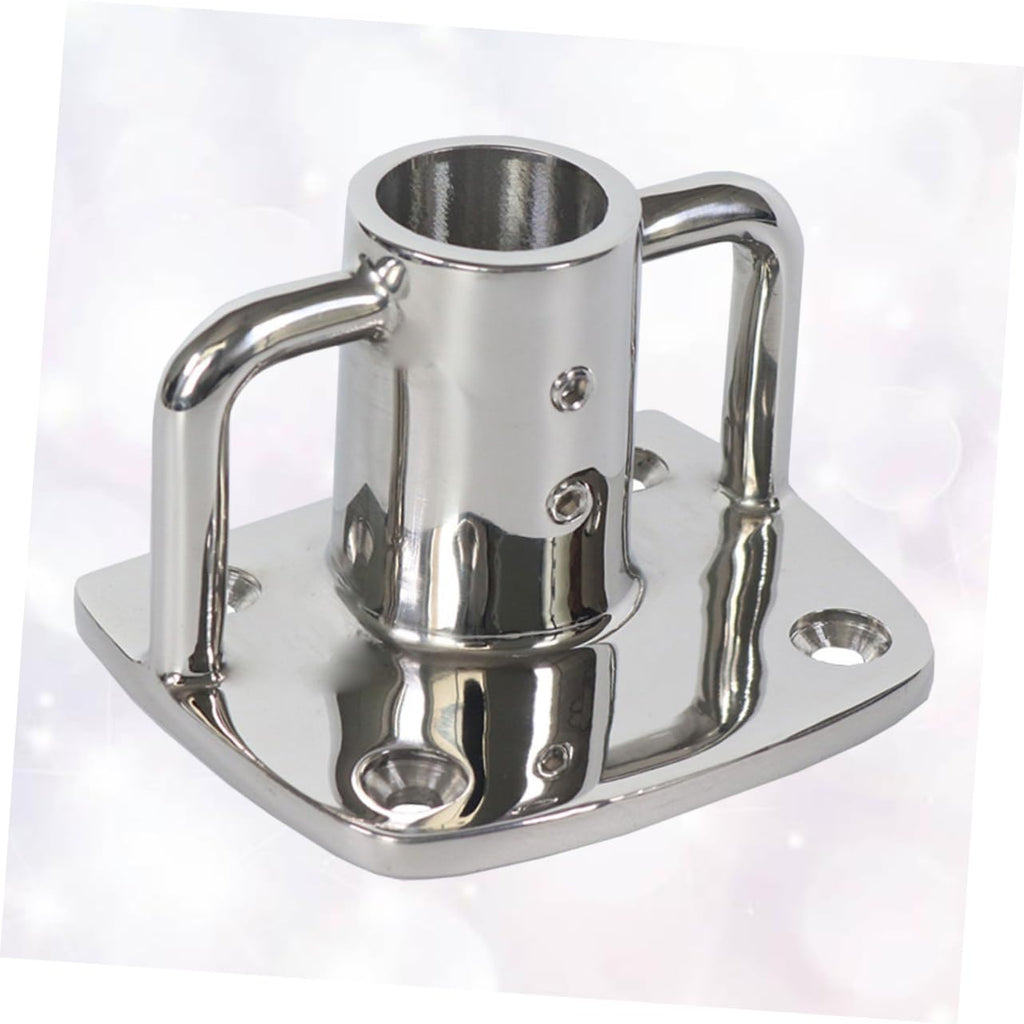 2pcs Stainless Steel Flag Pole Socket Base A388