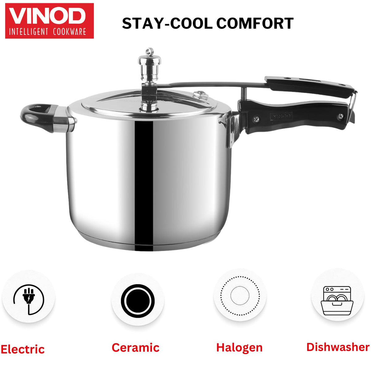 3L Stainless Steel Pressure Cooker F650