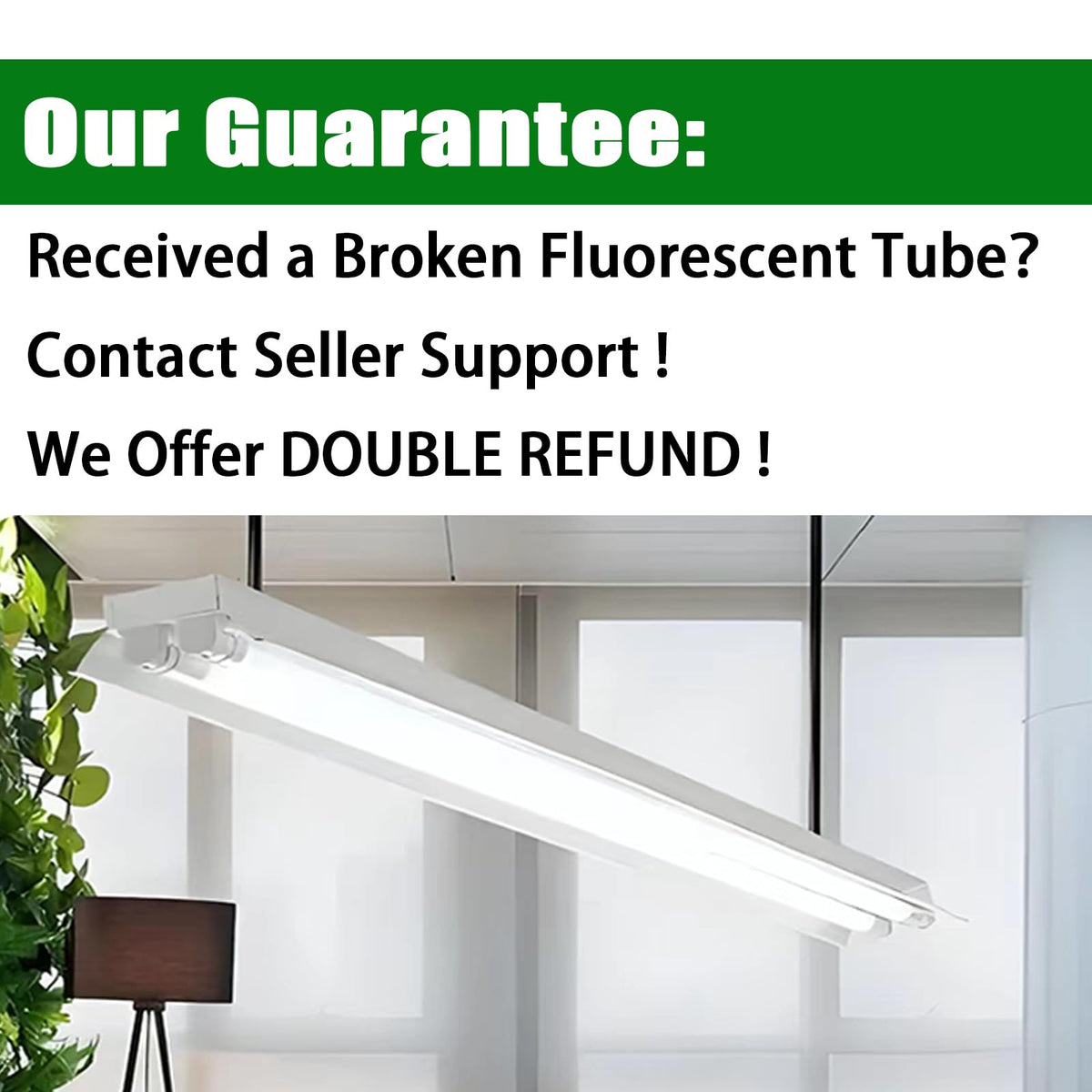 20 Watt Soft Warm White T12 Fluorescent Tube Light Bulb 24 Inch 4 Count G393407