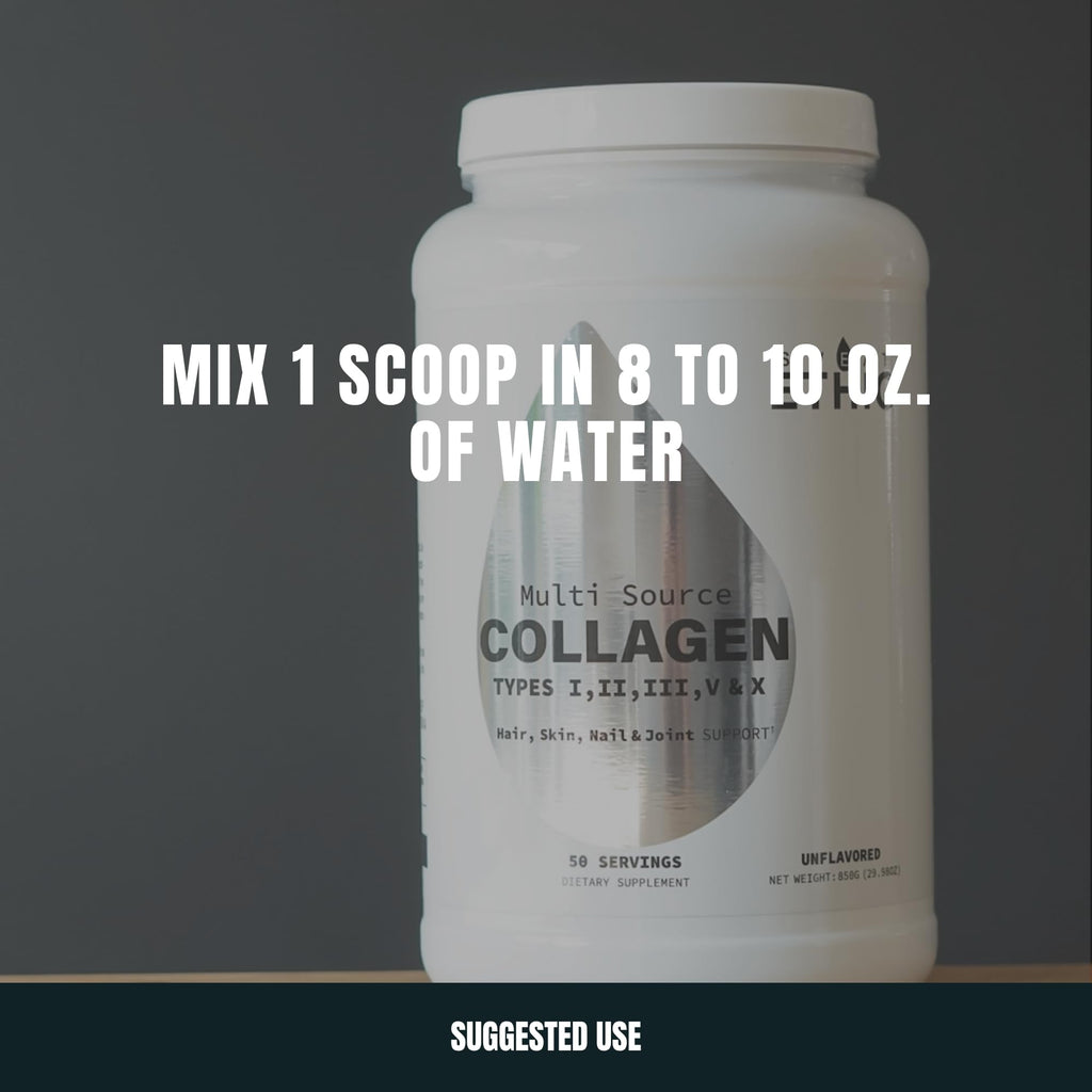 Unflavored Hydrolyzed Collagen Peptides Powder G785209