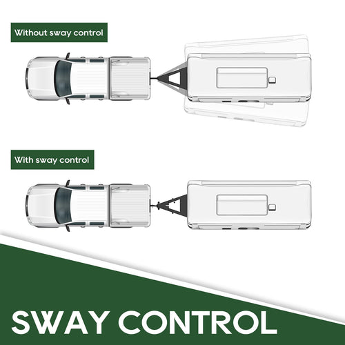 1000lb Weight Distribution Hitch Kit with Sway Control X754312