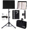 Black Metal Sheet Music Stand with Carrying Bag Z78035