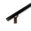 Aluminum Stair Handrail with Stainless Steel Brackets, 6 Feet L6227