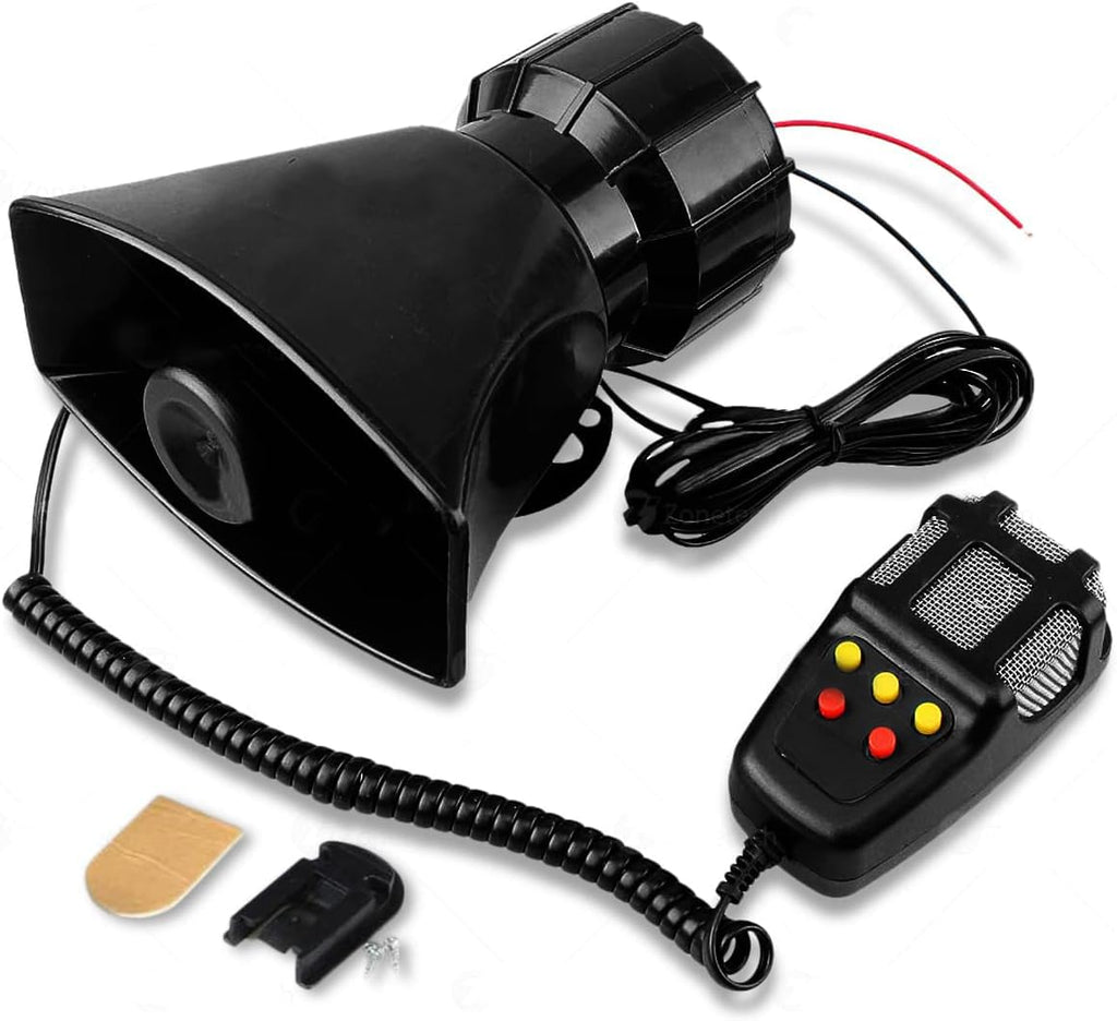 Car Siren Horn with Mic PA Speaker System S529