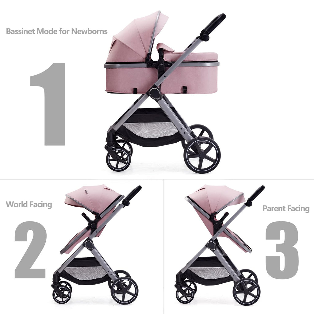 2 in 1 Convertible Baby Stroller C885