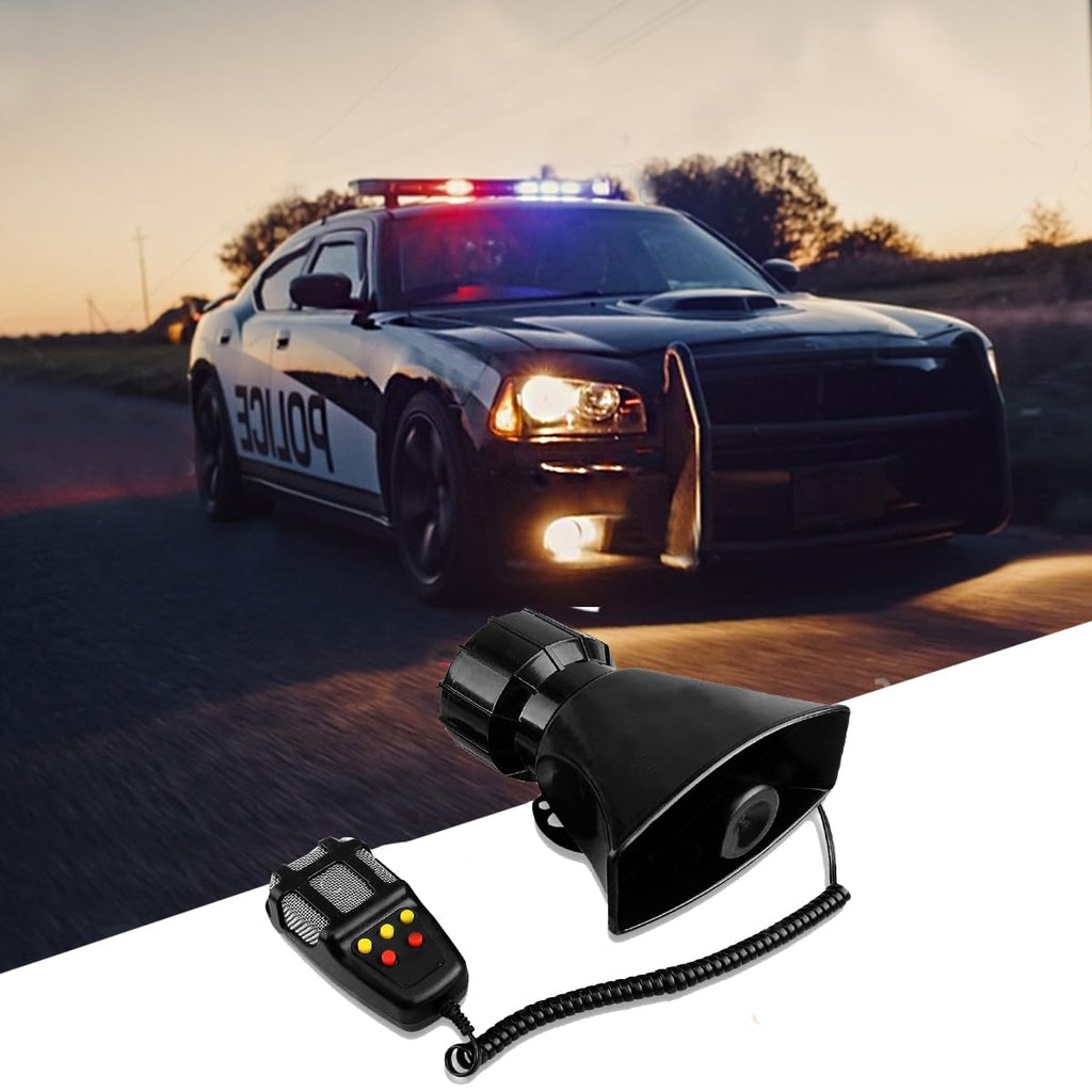 Car Siren Horn with Mic PA Speaker System S529