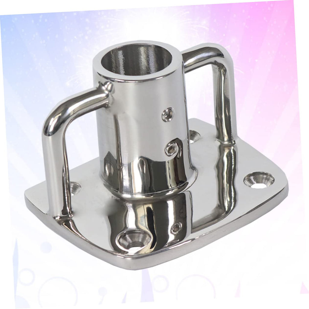 2pcs Stainless Steel Flag Pole Socket Base A388