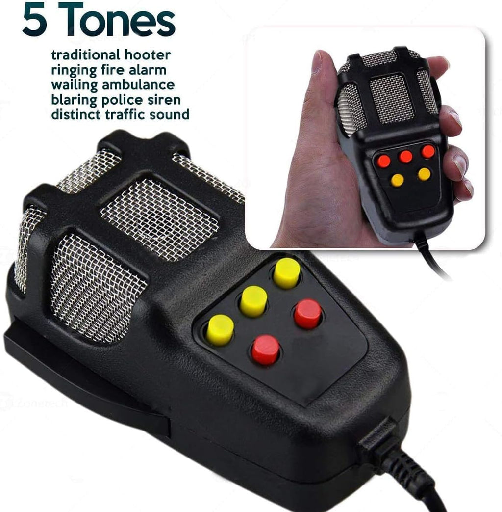 Car Siren Horn with Mic PA Speaker System S529