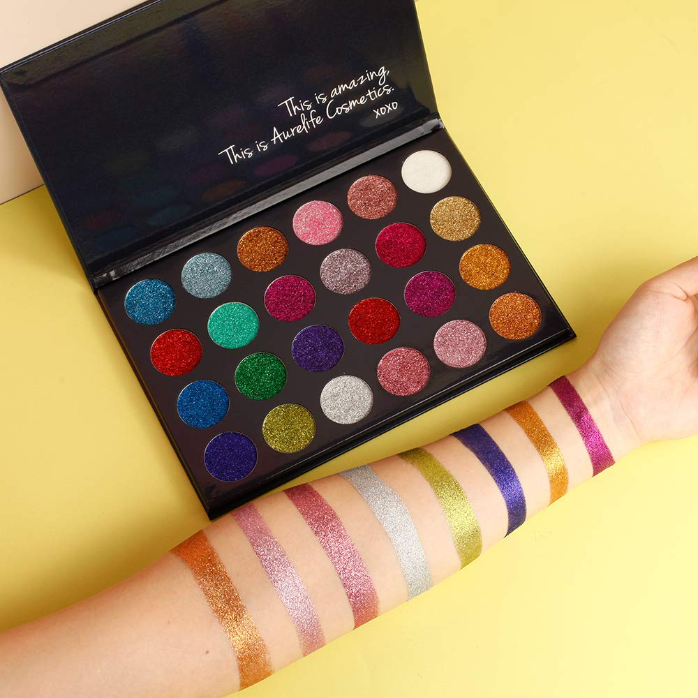 24 Color Pressed Glitter Eyeshadow Palette S334