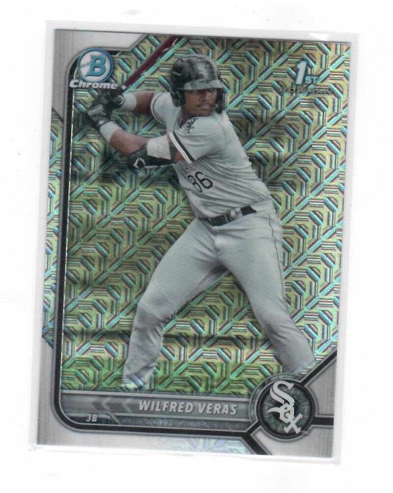 2022 Bowman Chrome Mega Box Mojo Refractor Baseball Card H29500