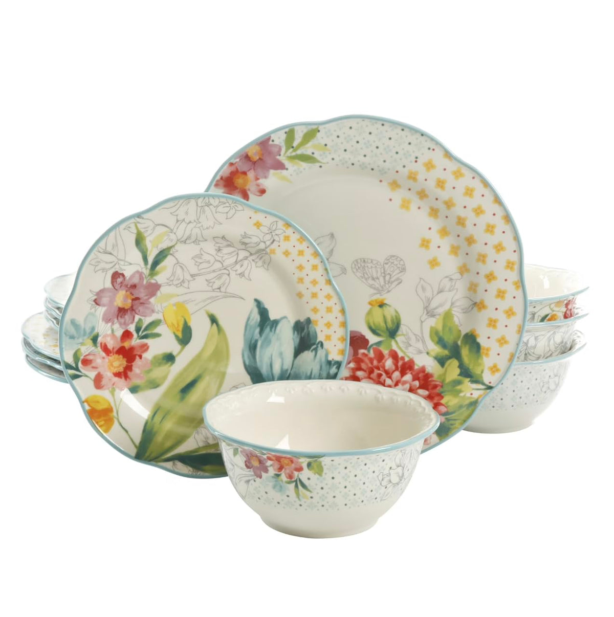 12-Piece Dinnerware Set W80775
