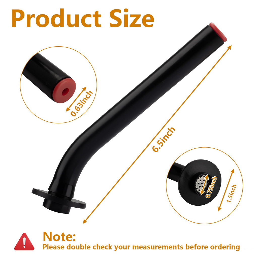 Gas Can Spout with Rubber Stopper X90106