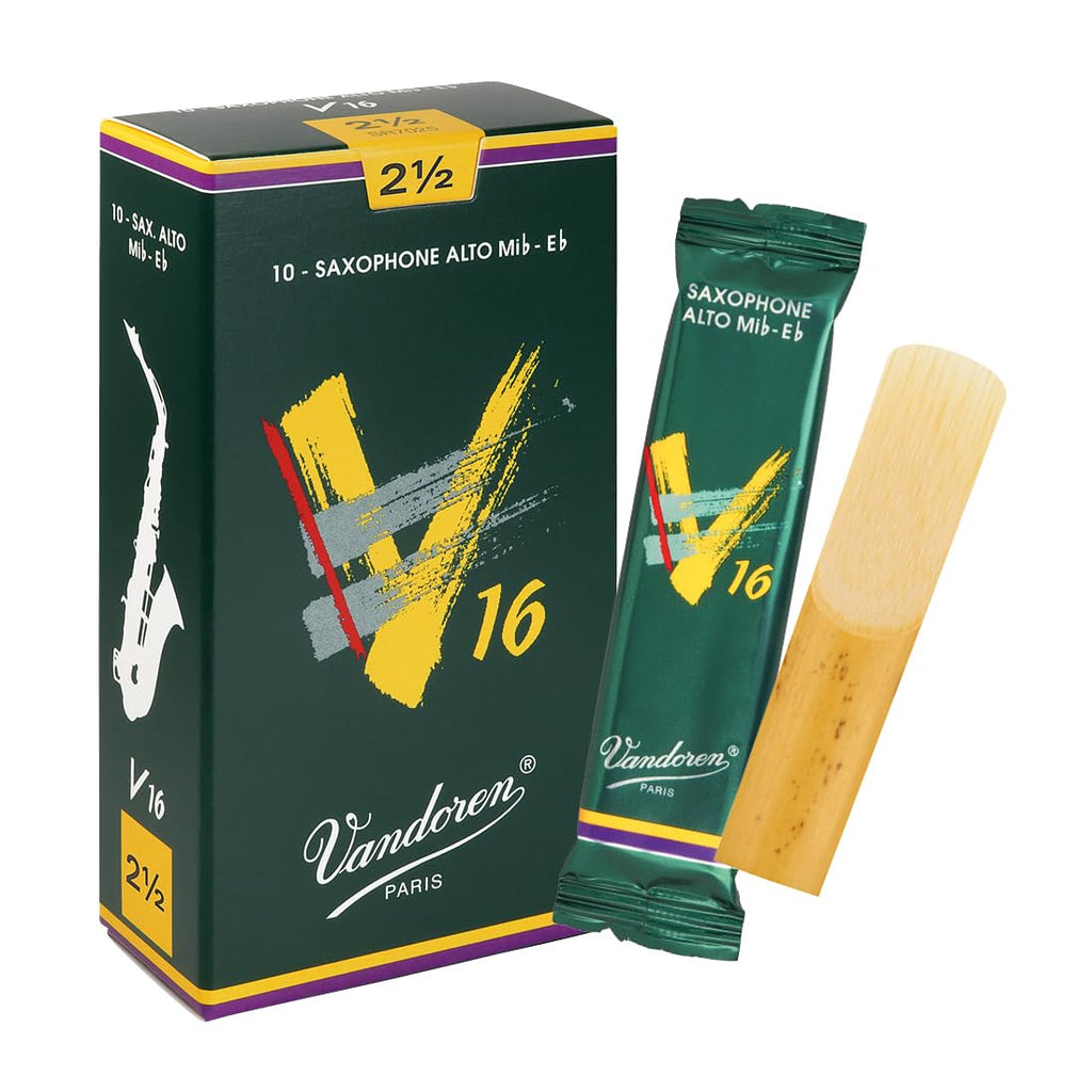 Alto Sax V16 Reeds Strength 2.5 Box of 10 X23269