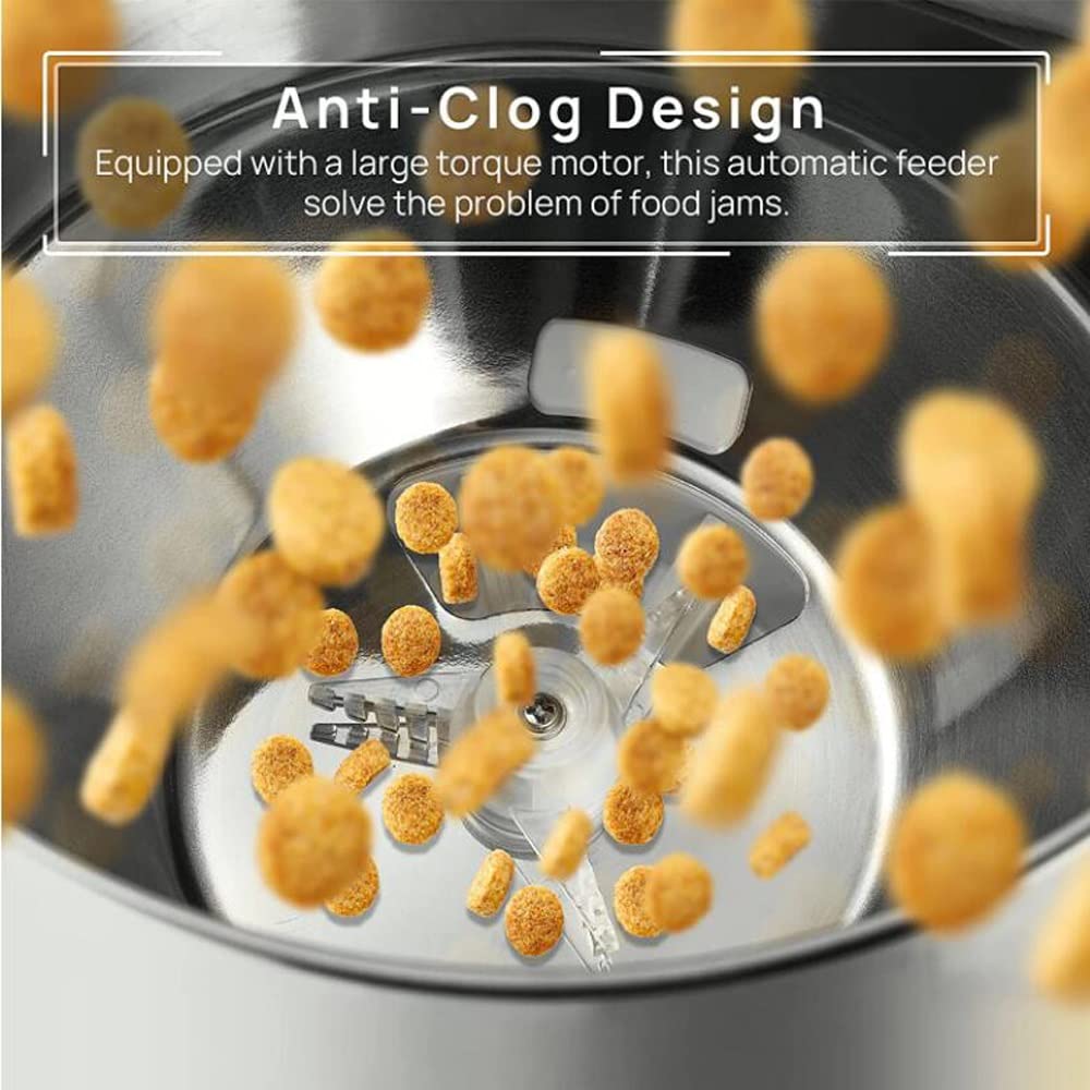 Automatic 4.5 Liters Dry Food Dispenser 2L Water E992302