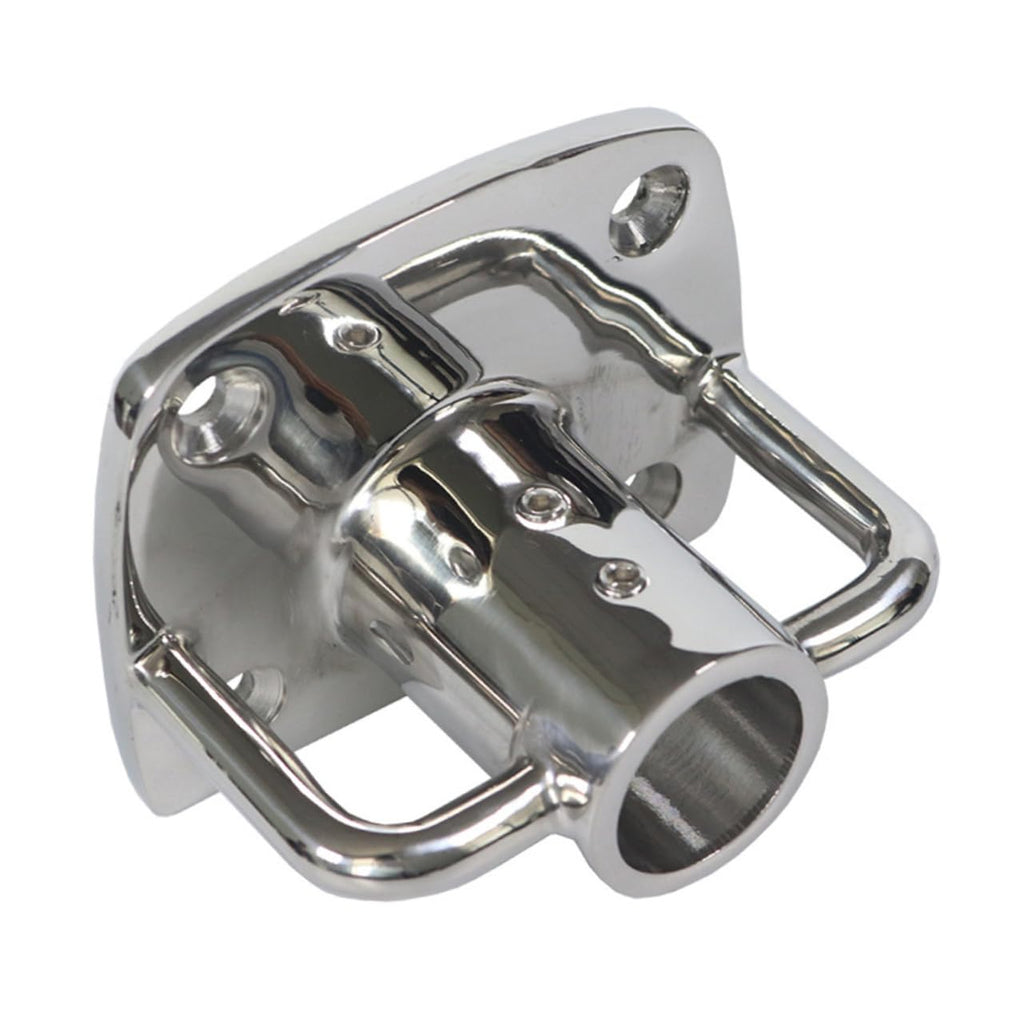 2pcs Stainless Steel Flag Pole Socket Base A388