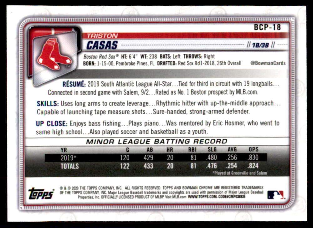 2020 Bowman Mega Box Chrome Prospect Mojo Refractors Baseball G372428