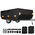 14ft-16ft Heavy Duty Oxford Waterproof Pop-Up Camper Cover F504782