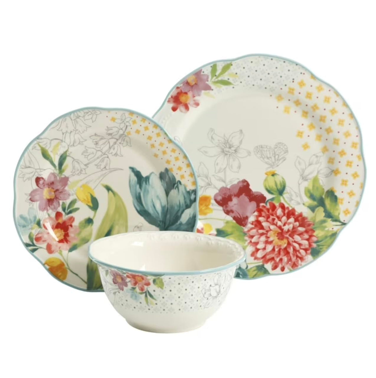 12-Piece Dinnerware Set W80775