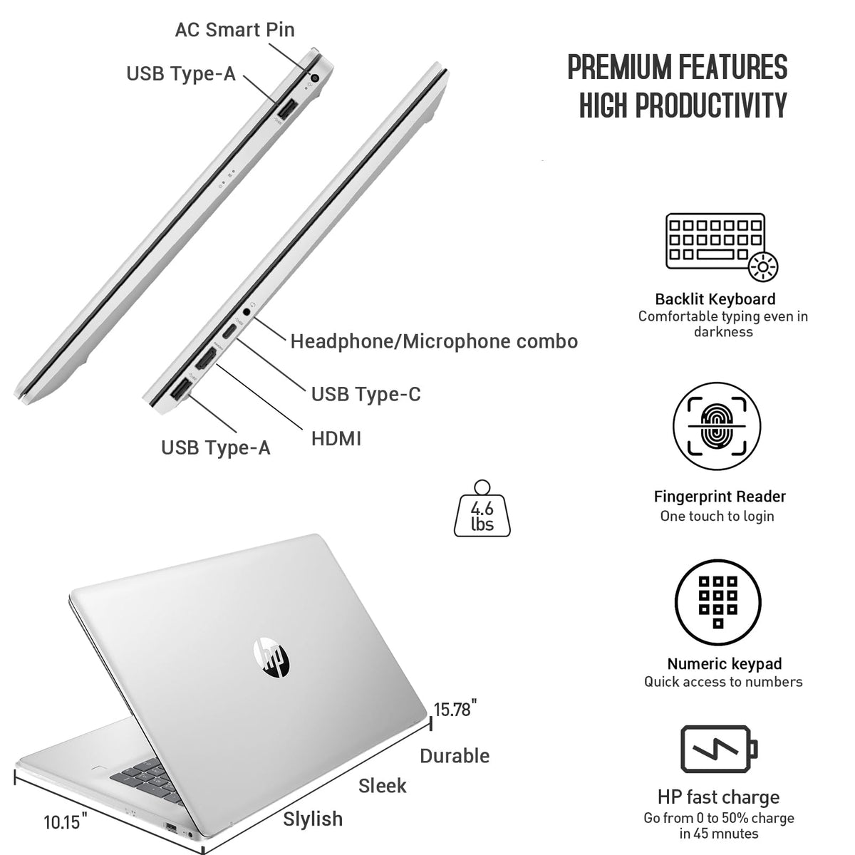 17.3" Touchscreen Laptop, Intel Core i7, 64GB RAM 1TB SSD S996