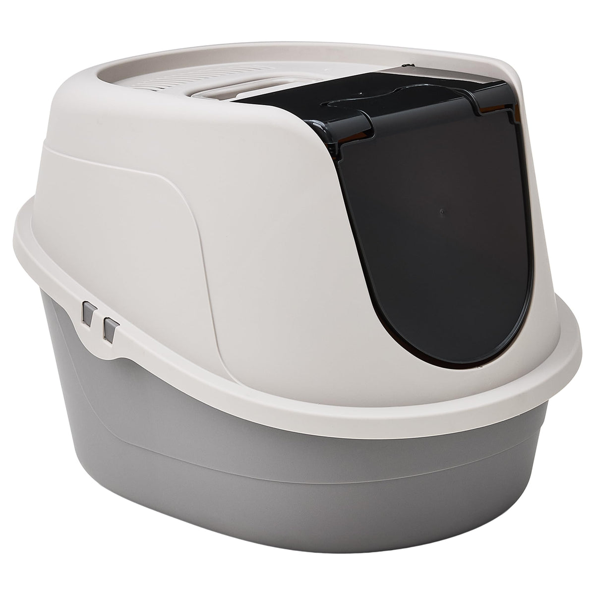 Hooded Enclosed Cat Litter Box with Swinging Door P342140