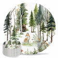 Absorbent Stone Ceramic Coaster with Cork Back, Set of 8 E496426