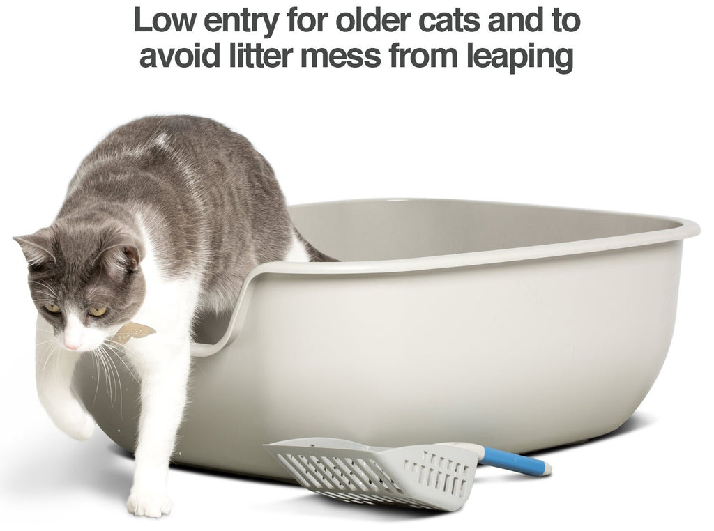 Large Non-Stick ABS Plastic Litter Box P804