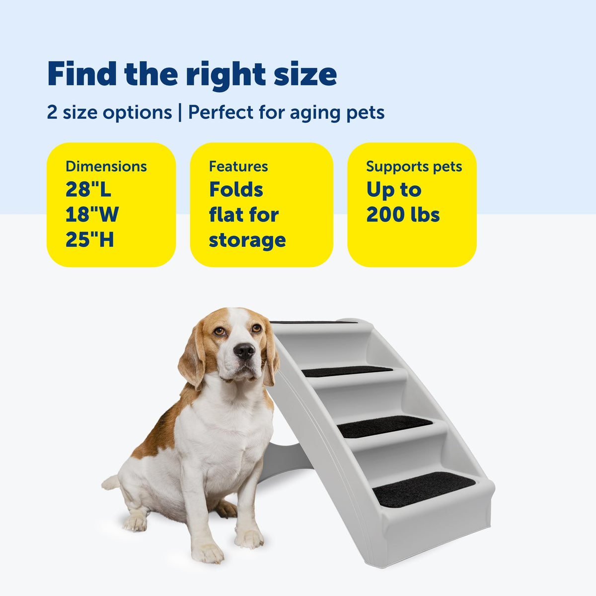 Folding Dog Stairs D10312