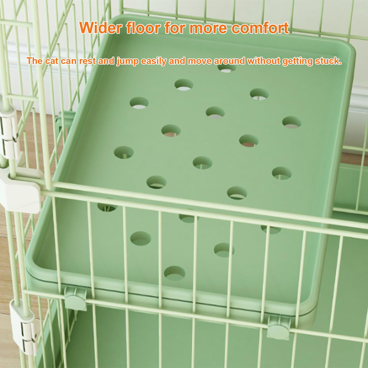 Pink Cat Cage with 3 Platforms and Ramp G2012