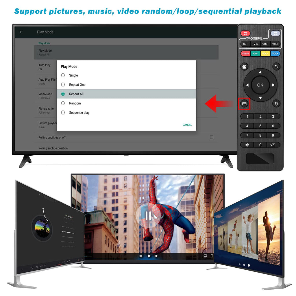 4K MP4 Media Player F4629