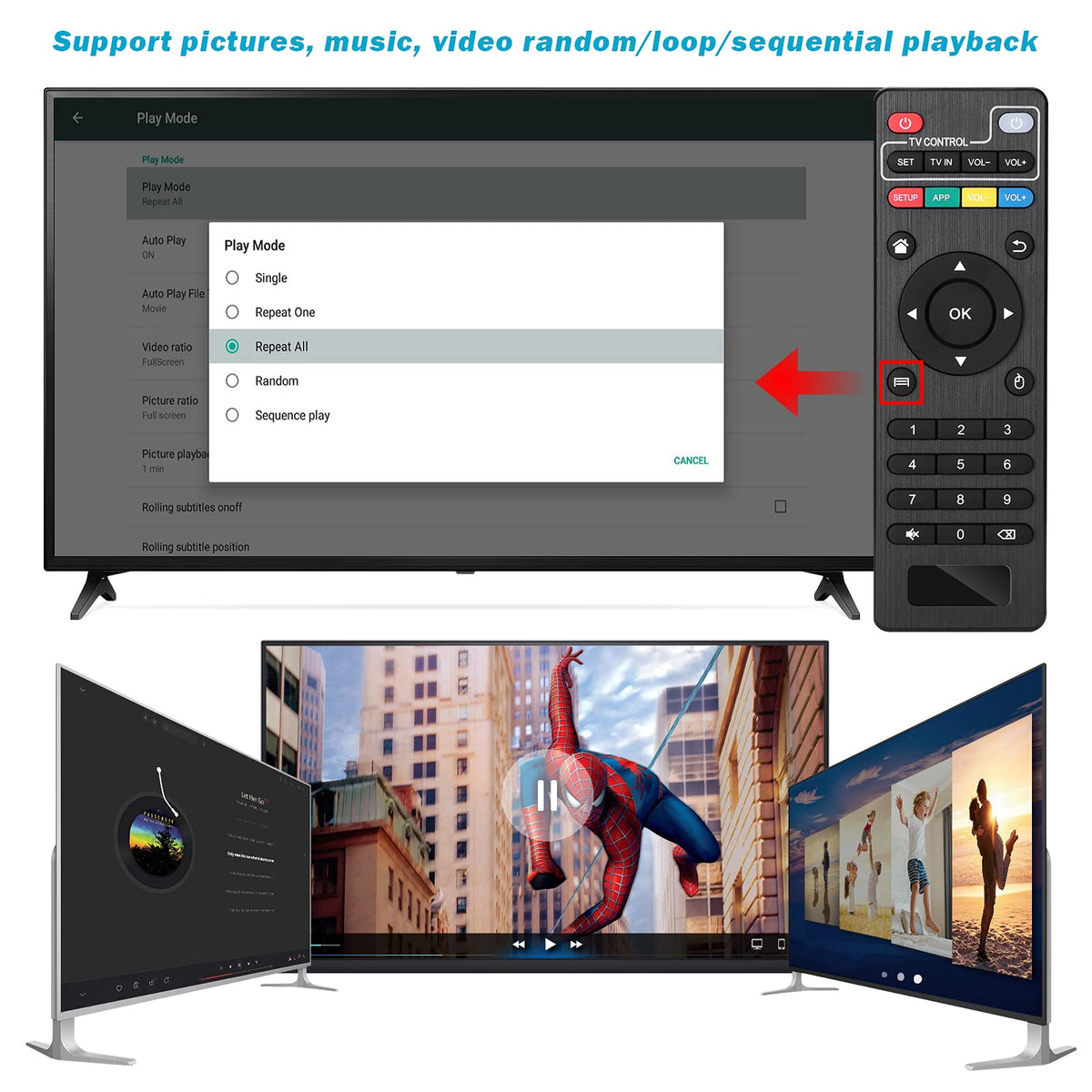 4K MP4 Media Player F4629