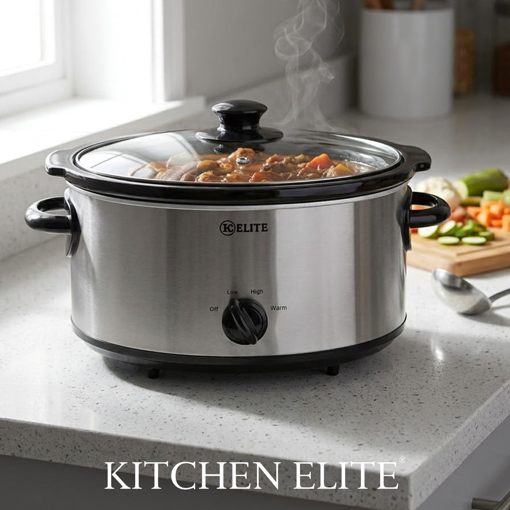Stainless Steel 5 Quart Slow Cooker H18970