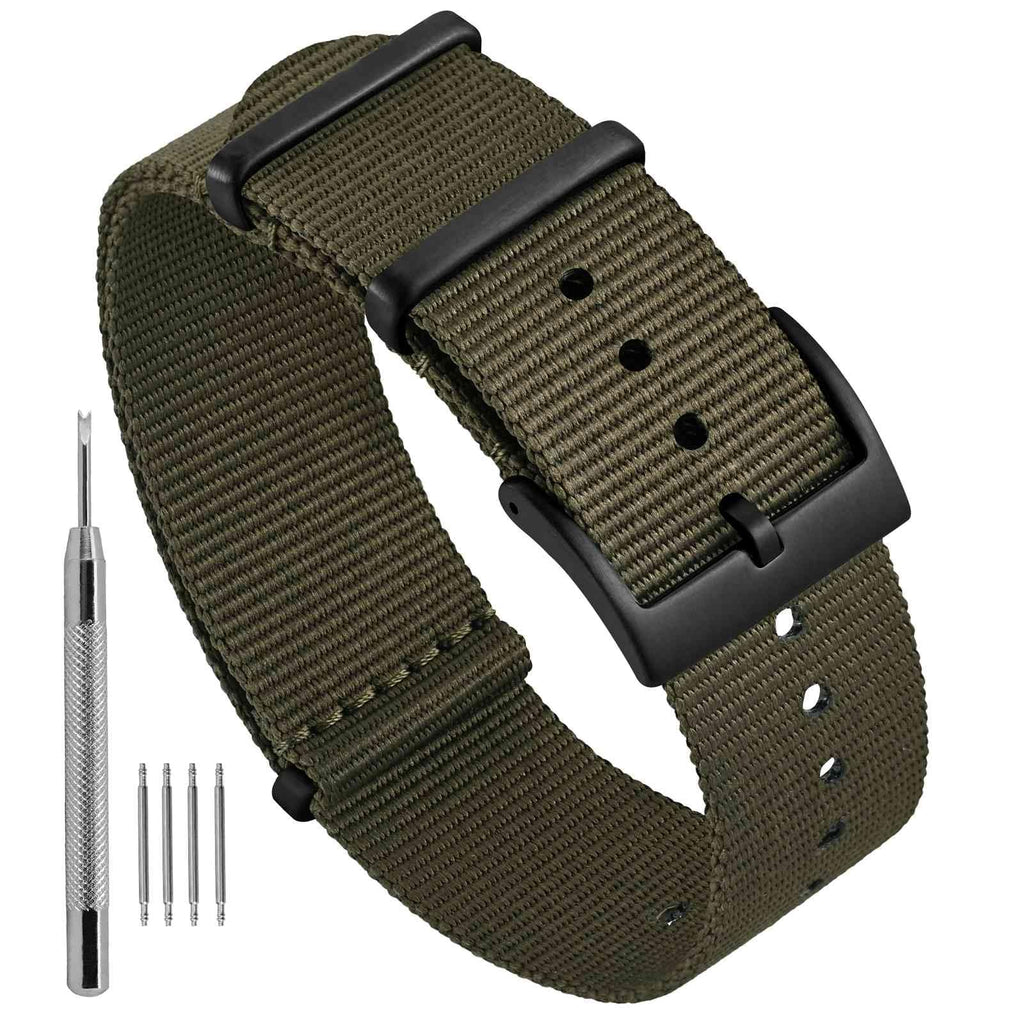 16mm 18mm 20mm 22mm Nylon Watch Bands P80370