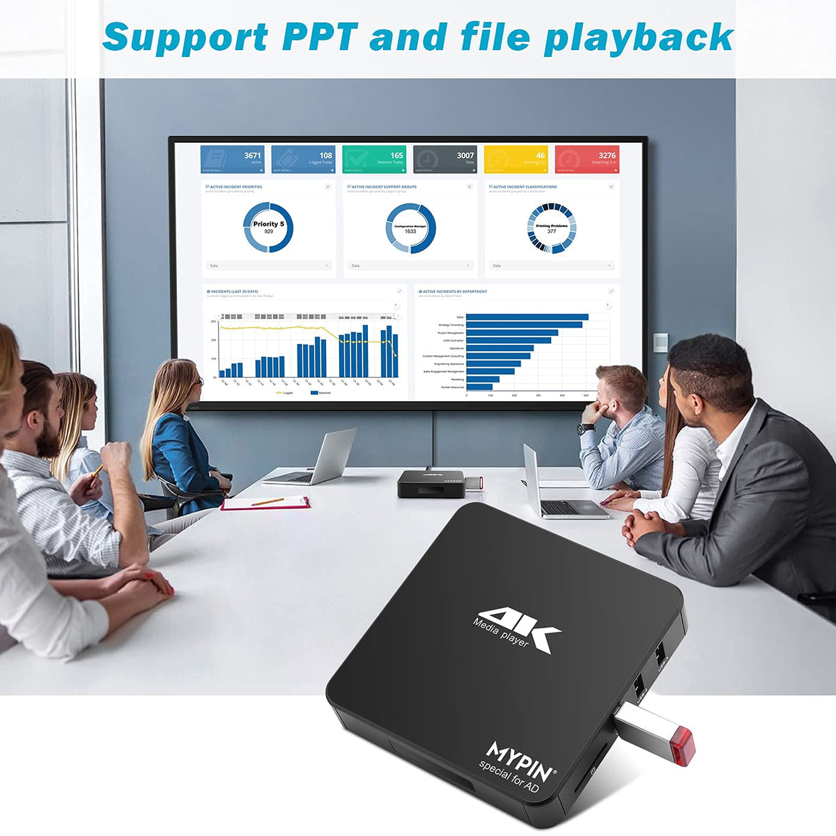 4K MP4 Media Player F4629