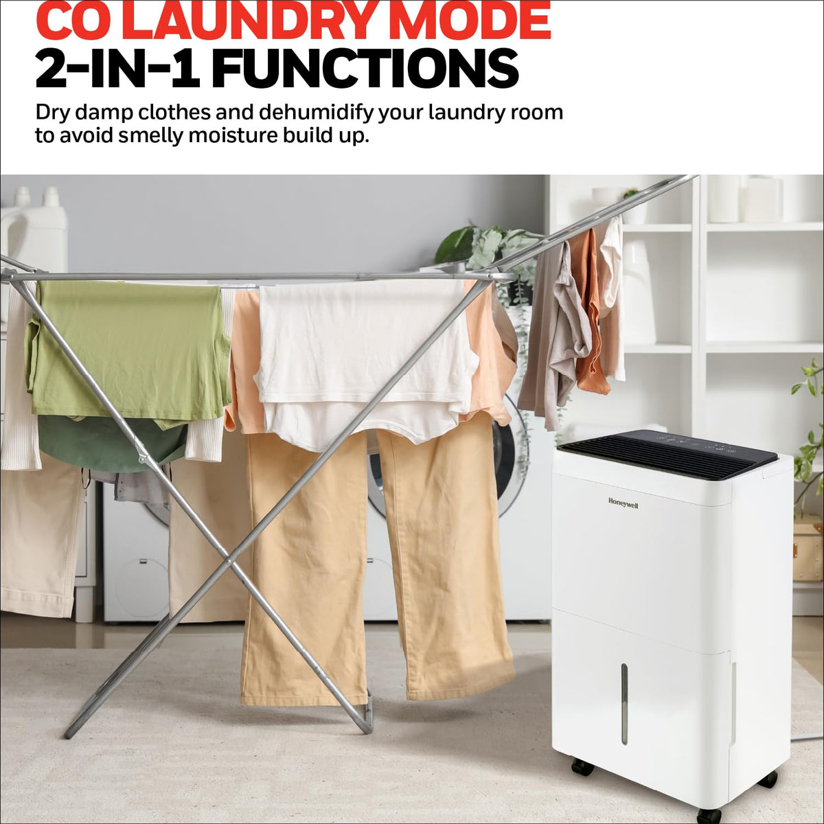 50-Pint Dehumidifier with Built-in Pump X74307