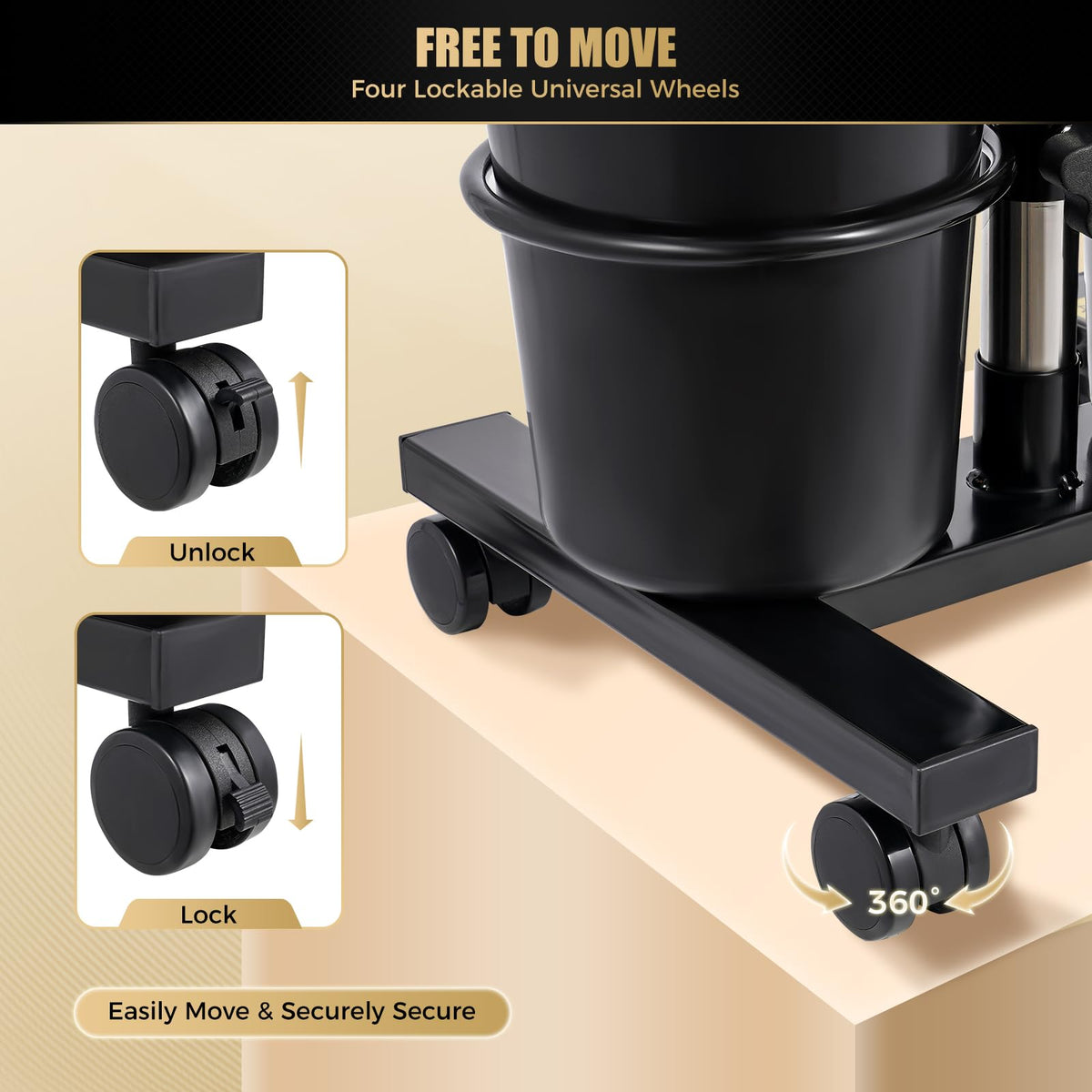 Portable Shampoo Bowl with Electric Pump, 2.64 Gallons, Height Adjustable P38234