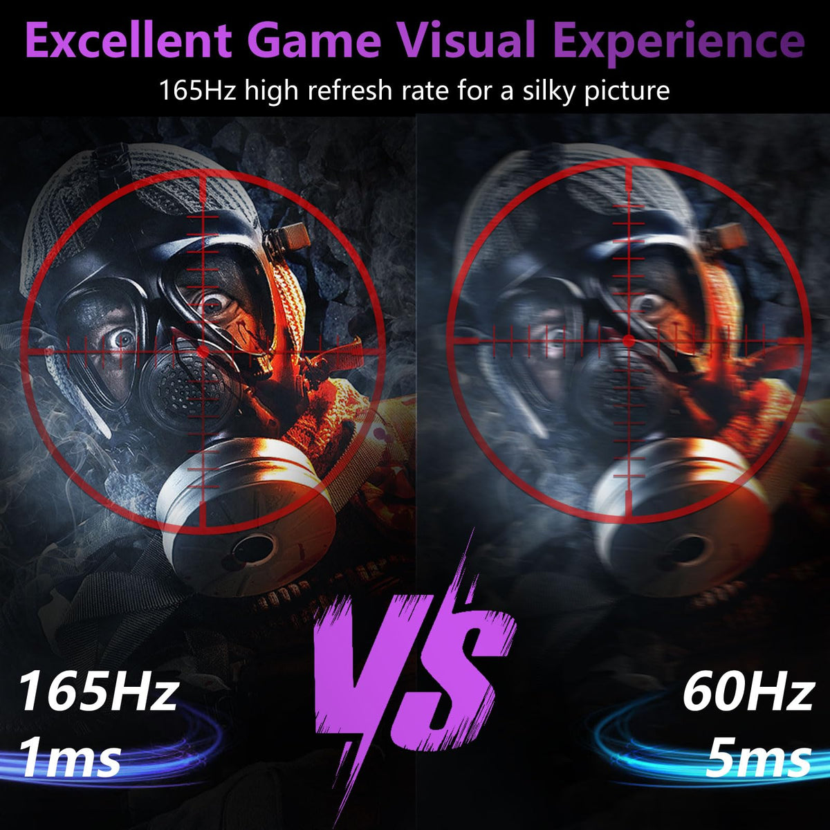 34 Inch Curved Ultra Wide WQHD Gaming Monitor 165Hz 1ms HDR400 D526
