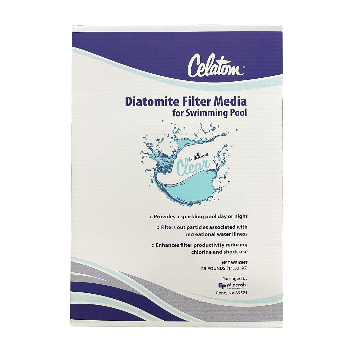 25LB Diatomaceous Earth Pool Filter Aid G6507