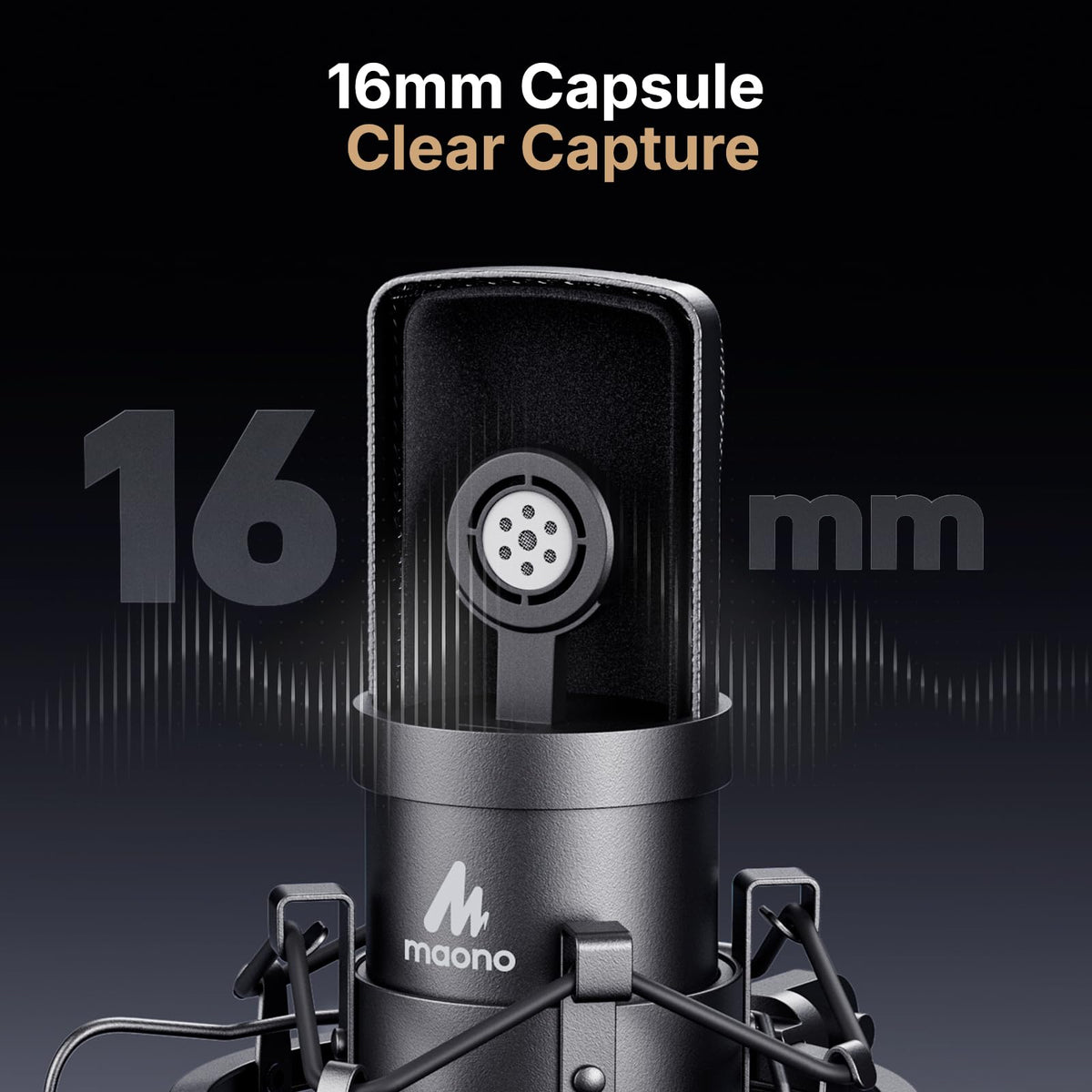 USB Microphone 192kHz/24Bit Condenser Mic Kit S736