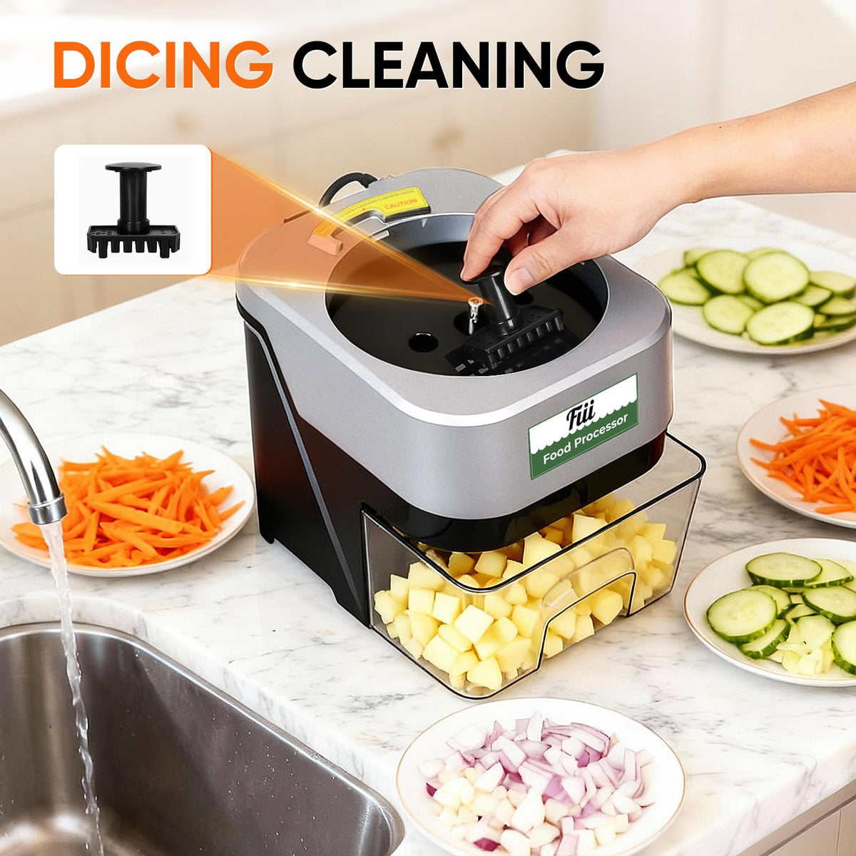 5-in-1 Electric Vegetable Chopper R400518