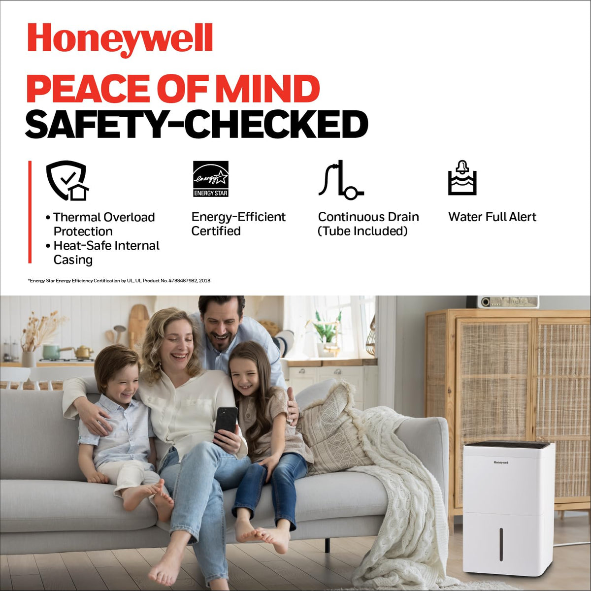 50-Pint Dehumidifier with Built-in Pump X74307