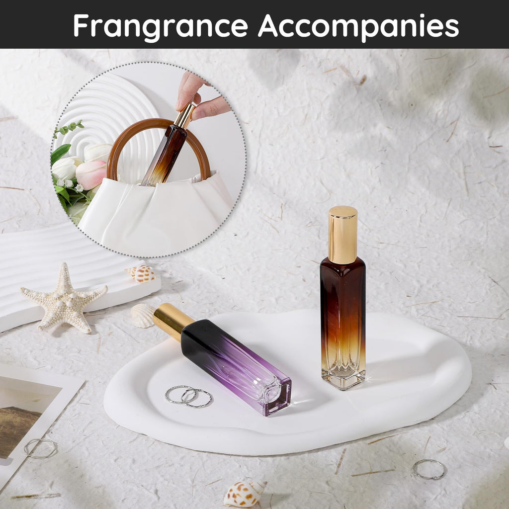0.5oz 2pcs Empty Glass Perfume Atomizer Spray Bottles X995